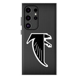 Atlanta Falcons Classic Linen MagSafe Compatible Phone Case for Samsung Galaxy