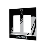 Atlanta Falcons Classic Passtime Hidden-Screw Light Switch Plate