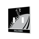 Atlanta Falcons Classic Passtime Hidden-Screw Light Switch Plate