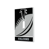 Atlanta Falcons Classic Passtime Hidden-Screw Light Switch Plate