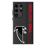 Atlanta Falcons Classic Personalized Sidebard MagSafe Compatible Phone Case for Samsung Galaxy