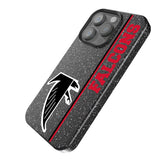 Atlanta Falcons Classic Sidebar Black Bling Phone Case for Apple iPhone