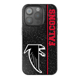 Atlanta Falcons Classic Sidebar Black Bling Phone Case for Apple iPhone