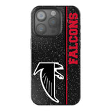 Atlanta Falcons Classic Sidebar Black Bling Phone Case for Apple iPhone
