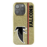 Atlanta Falcons Classic Sidebar Bling Phone Case for Apple iPhone