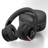 Atlanta Falcons Classic Stripe Wireless Over-Ear BT Headphones With Case