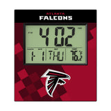 Atlanta Falcons Color Block Wall Clock