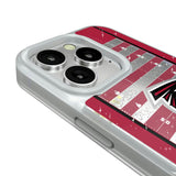 Atlanta Falcons Field Glitter Phone Case for Apple iPhone