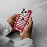Atlanta Falcons Field Glitter Phone Case for Apple iPhone