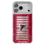 Atlanta Falcons Field Glitter Phone Case for Apple iPhone