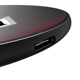 Atlanta Falcons Linen 15-Watt Wireless Charger