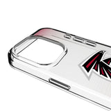 Atlanta Falcons Linen Clear Phone Case for Apple iPhone
