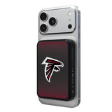 Atlanta Falcons Linen Wireless Mag Power Bank