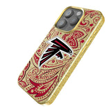 Atlanta Falcons Paisley Bling Phone Case for Apple iPhone