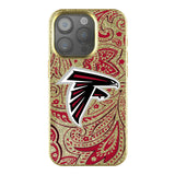 Atlanta Falcons Paisley Bling Phone Case for Apple iPhone