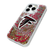 Atlanta Falcons Paisley Glitter Phone Case for Apple iPhone