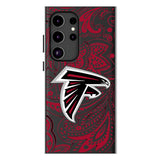 Atlanta Falcons Paisley MagSafe Compatible Phone Case for Samsung Galaxy