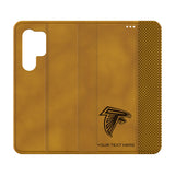 Atlanta Falcons Personalized Burn Folio Phone Case for Samsung Galaxy