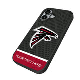 Atlanta Falcons Personalized EndZone Plus Bump Phone Case for Apple iPhone