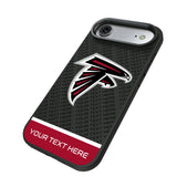 Atlanta Falcons Personalized EndZone Plus Bump Phone Case for Apple iPhone