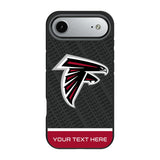 Atlanta Falcons Personalized EndZone Plus Bump Phone Case for Apple iPhone 17 Series