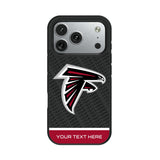 Atlanta Falcons Personalized EndZone Plus Bump Phone Case for Apple iPhone 17 Series