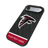 Atlanta Falcons Personalized EndZone Plus Bump Phone Case for Apple iPhone