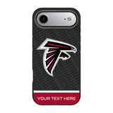 Atlanta Falcons Personalized EndZone Plus Bump Phone Case for Apple iPhone