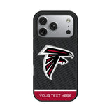 Atlanta Falcons Personalized EndZone Plus Bump Phone Case for Apple iPhone