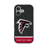 Atlanta Falcons Personalized EndZone Plus Bump Phone Case for Apple iPhone