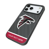 Atlanta Falcons Personalized EndZone Plus Bump Phone Case for Apple iPhone