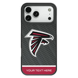 Atlanta Falcons Personalized EndZone Plus Bump Phone Case for Apple iPhone