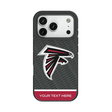 Atlanta Falcons Personalized EndZone Plus Bump Phone Case for Apple iPhone