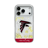 Atlanta Falcons Personalized EndZone Plus Glitter Phone Case for Apple iPhone