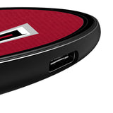 Atlanta Falcons Personalized Endzone Solid 15-Watt Wireless Charger