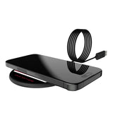 Atlanta Falcons Personalized Endzone Solid 15-Watt Wireless Charger