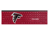 Atlanta Falcons Personalized Endzone Solid Curved Wireless Keyboard
