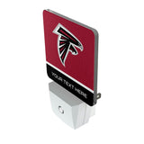 Atlanta Falcons Personalized Endzone Solid Night Light 2-Pack