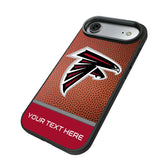 Atlanta Falcons Personalized Football Bump Phone Case for Apple iPhone