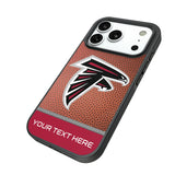 Atlanta Falcons Personalized Football Bump Phone Case for Apple iPhone