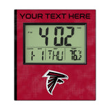 Atlanta Falcons Personalized Hatch Wall Clock