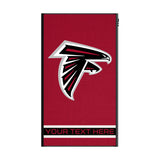 Atlanta Falcons Personalized Stripe 5000mAh Flat Powerbank