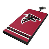 Atlanta Falcons Personalized Stripe 5000mAh Flat Powerbank