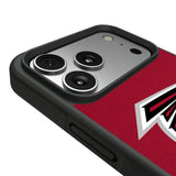Atlanta Falcons Personalized Stripe Bump Phone Case for Apple iPhone