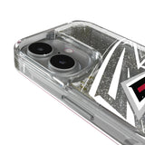 Atlanta Falcons Personalized Tilt Glitter Phone Case for Apple iPhone