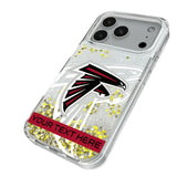 Atlanta Falcons Personalized Tilt Glitter Phone Case for Apple iPhone