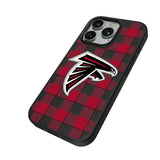 Atlanta Falcons Plaid MagSafe Compatible Phone Case for Apple iPhone