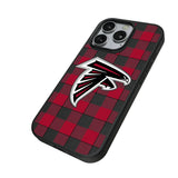 Atlanta Falcons Plaid MagSafe Compatible Phone Case for Apple iPhone