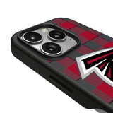 Atlanta Falcons Plaid MagSafe Compatible Phone Case for Apple iPhone