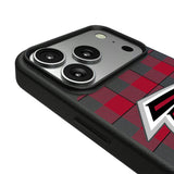 Atlanta Falcons Plaid MagSafe Compatible Phone Case for Apple iPhone